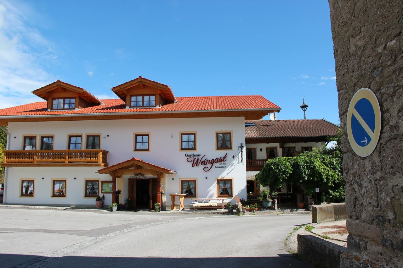Gasthaus Weingast Irschenberg Exterior foto